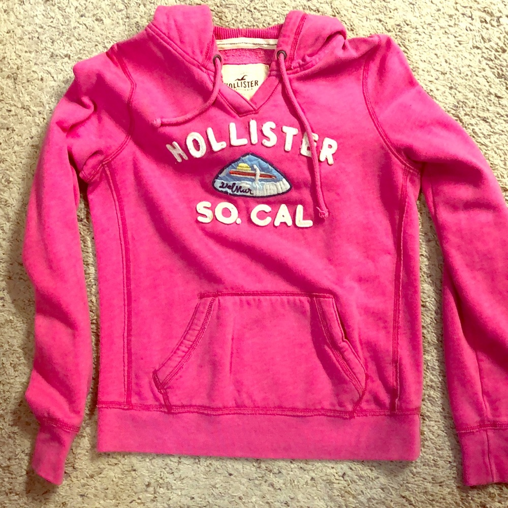 Hollister Pink Hoodie